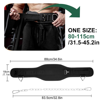 Weight Lifting Belt, Comfortable Lumbar & Back Support, Keep Body in Proper Shape, Gym Belt for Squats, Deadlift, Cross Training