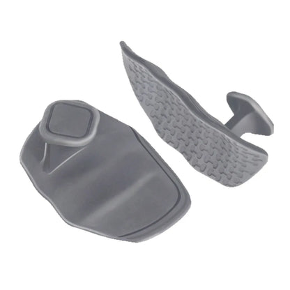 1 Pair Ergonomic Weight Lifting Grips Anti-slip Elastic Workout Gym Gloves Soft Silicone Silicone Palm Grips Build Muscle